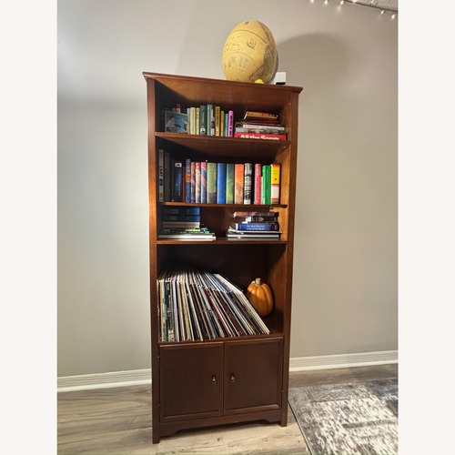 Used Home Decorator's Collection Dark Brown Bookcase for sale on AptDeco