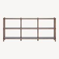 Nuevo Living Justin Dark Brown Wood Sideboard
