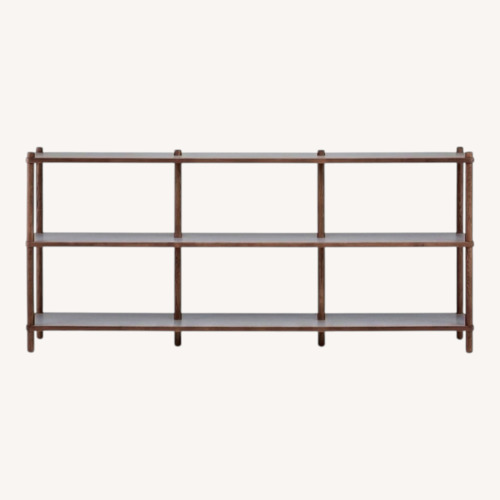 Used Nuevo Living Justin Dark Brown Wood Sideboard for sale on AptDeco