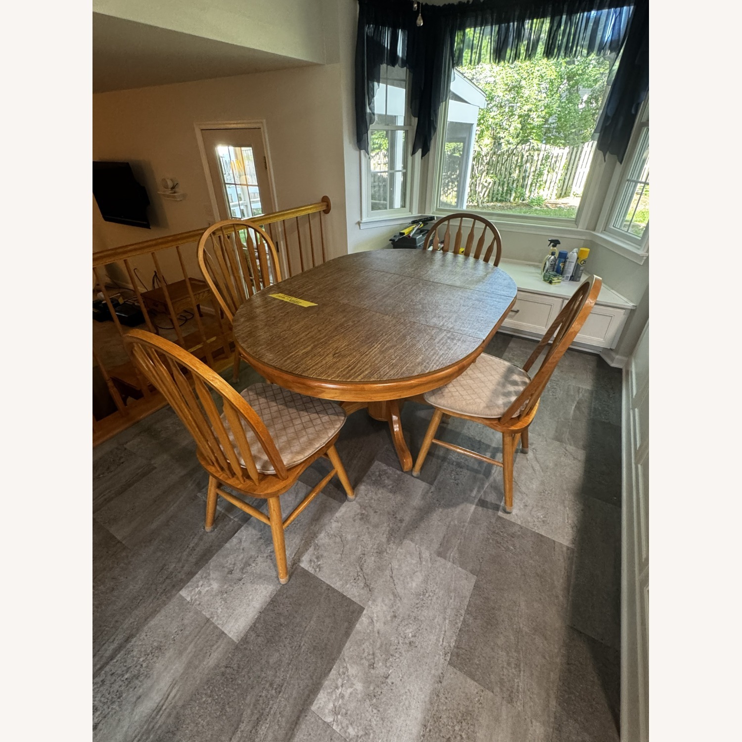 Natural Wood Dining Chairs - image-2