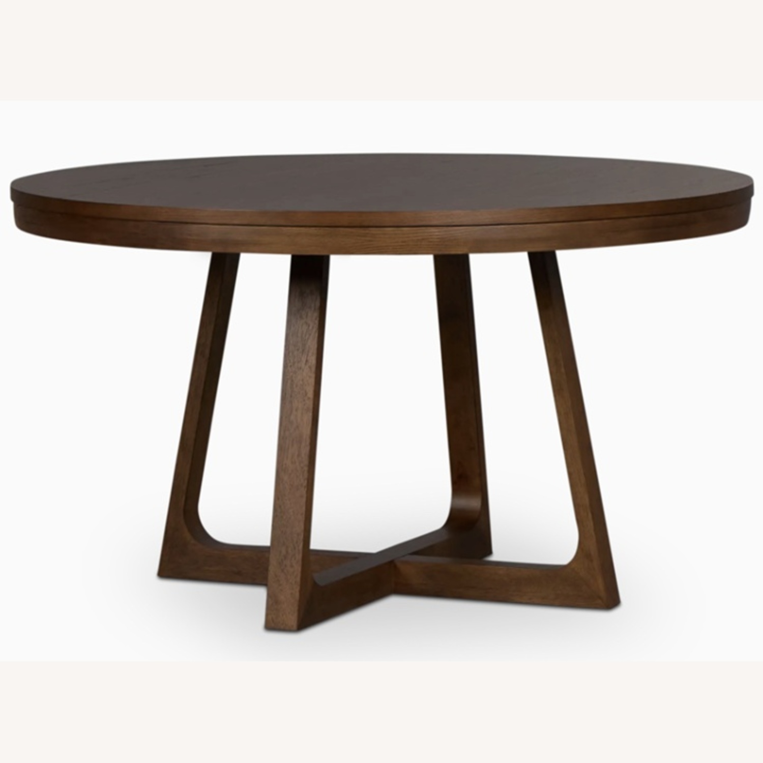 City Furniture Dark Brown Wood Dining Table - image-8
