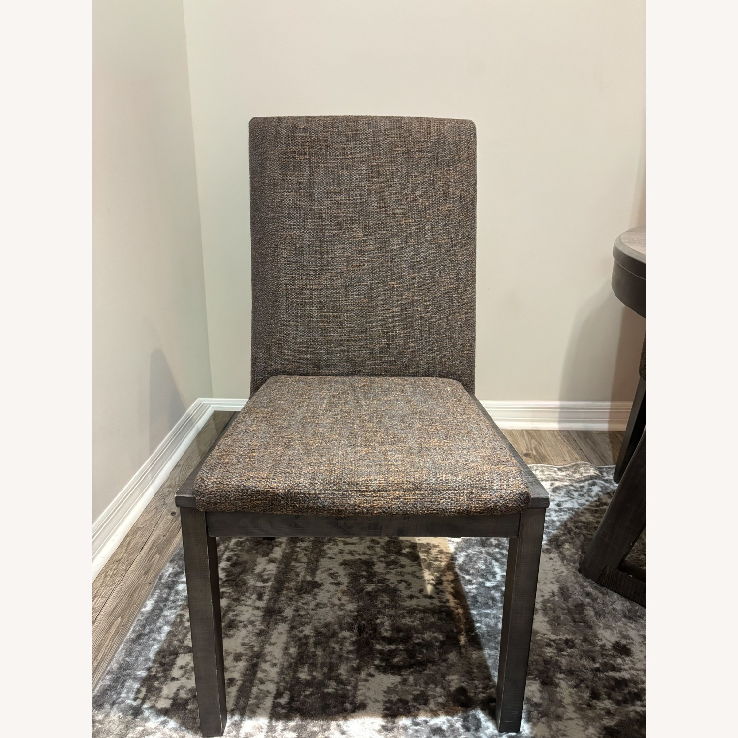 City Furniture Dark Brown Wood Dining Table - image-4
