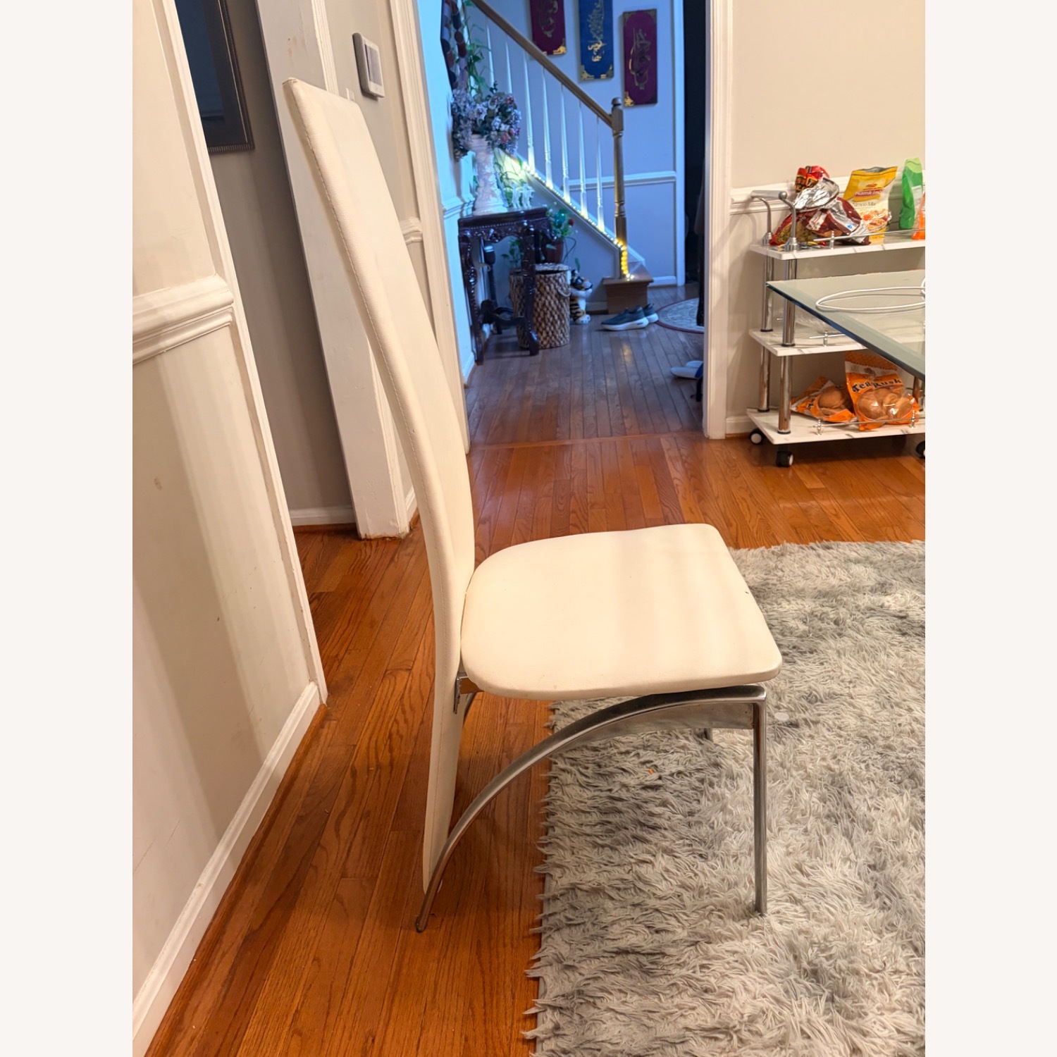 White Dining Chairs - image-2