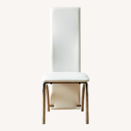 Used White Dining Chairs for sale on AptDeco
