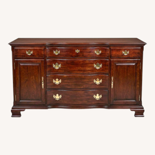 Used Natural Wood Butler Station for sale on AptDeco