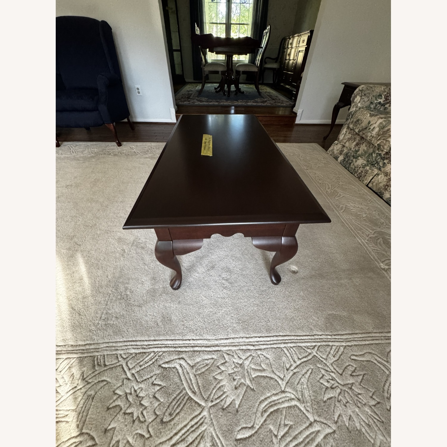 Natural Wood Coffee Table - image-2
