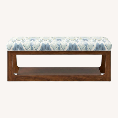 Used Taylor Made Custom Furniture Dark Brown Bench for sale on AptDeco