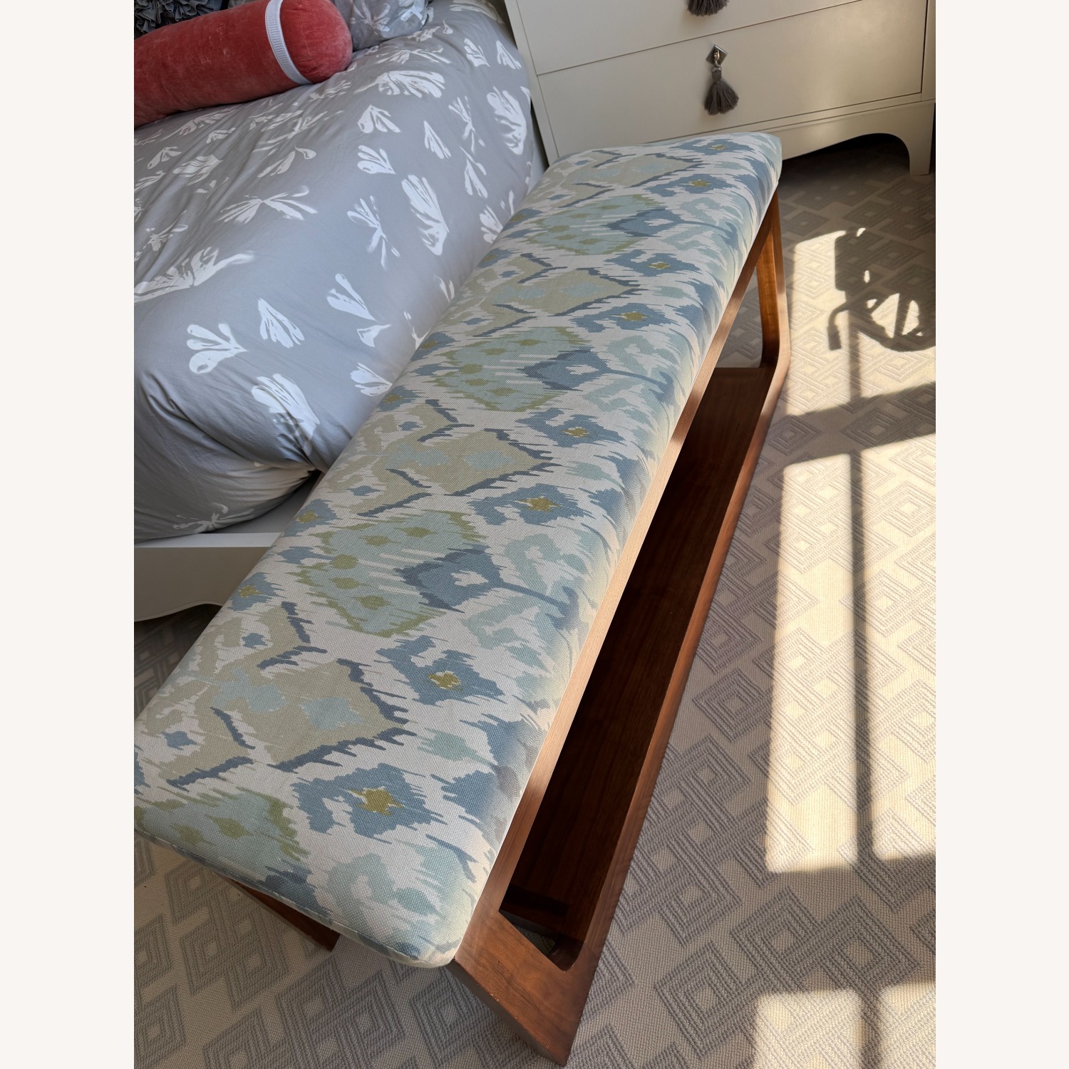 Taylor Made Custom Furniture Dark Brown Bench - image-3