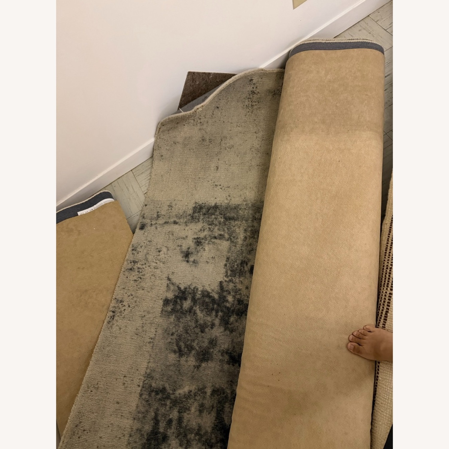West Elm Distressed Rococo Wool Rug - image-2