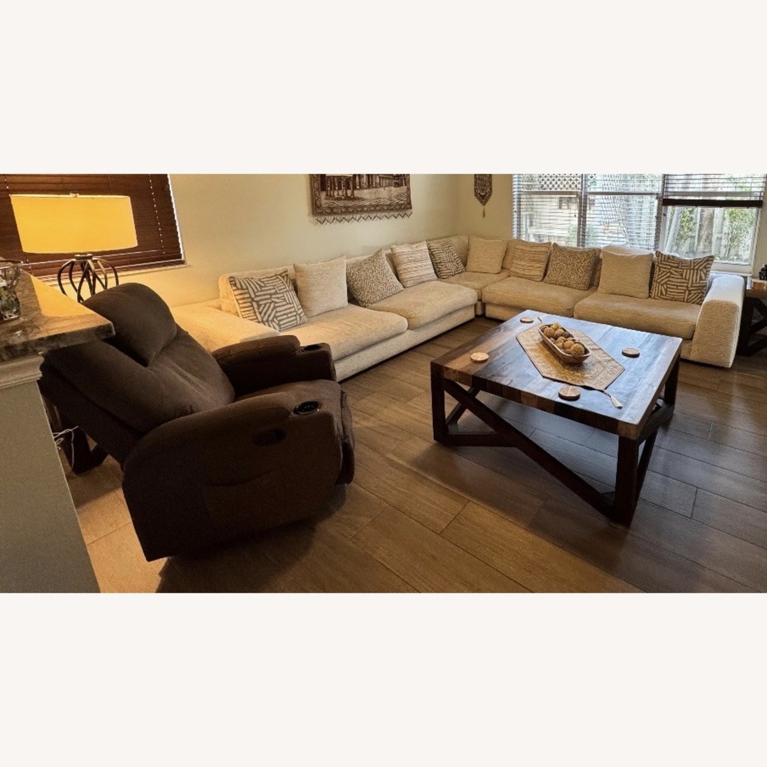 Bedford Large Grey Sectional Couch  - image-3