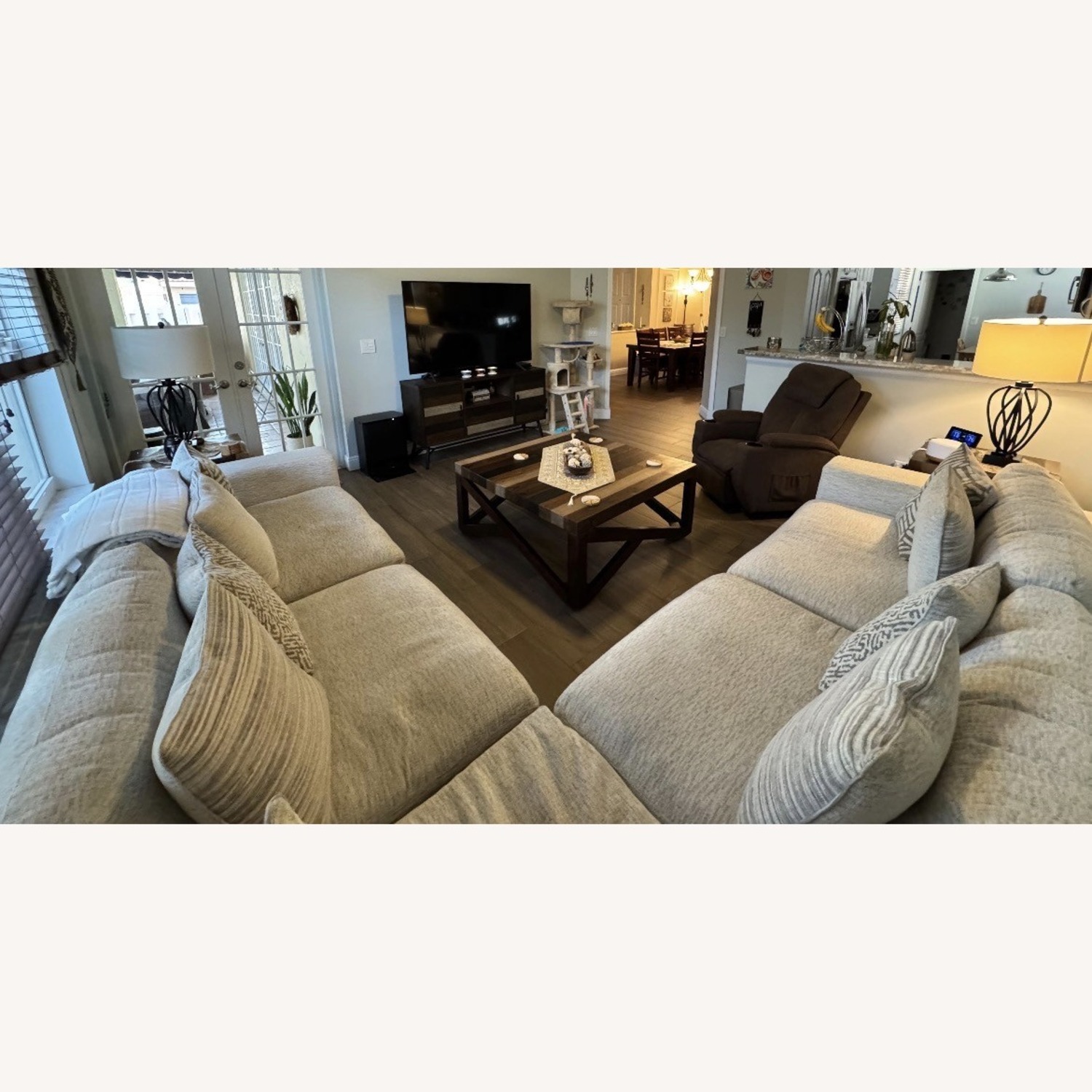 Bedford Large Grey Sectional Couch  - image-2