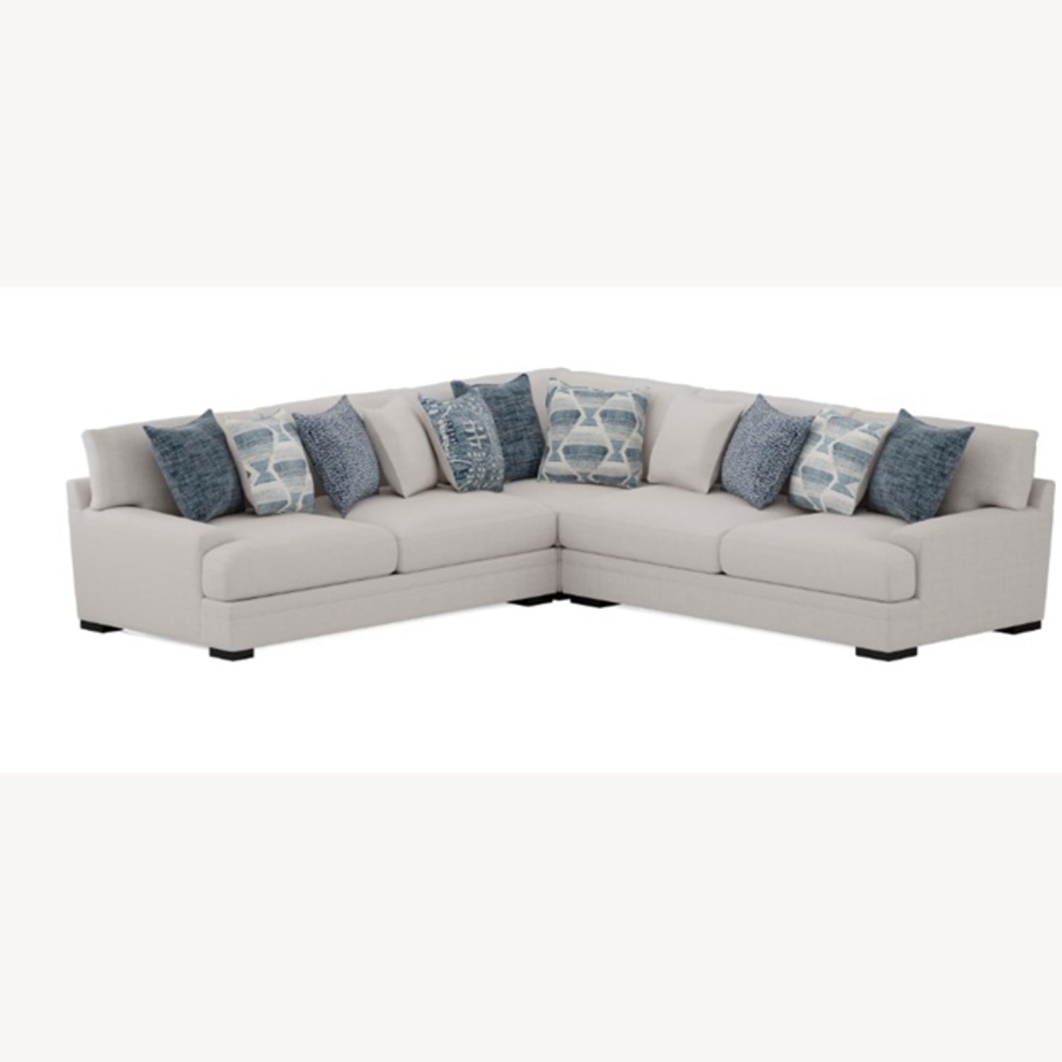 Bedford Large Grey Sectional Couch  - image-6
