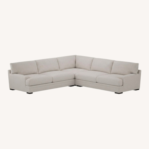 Used Bedford Large Grey Sectional Couch  for sale on AptDeco