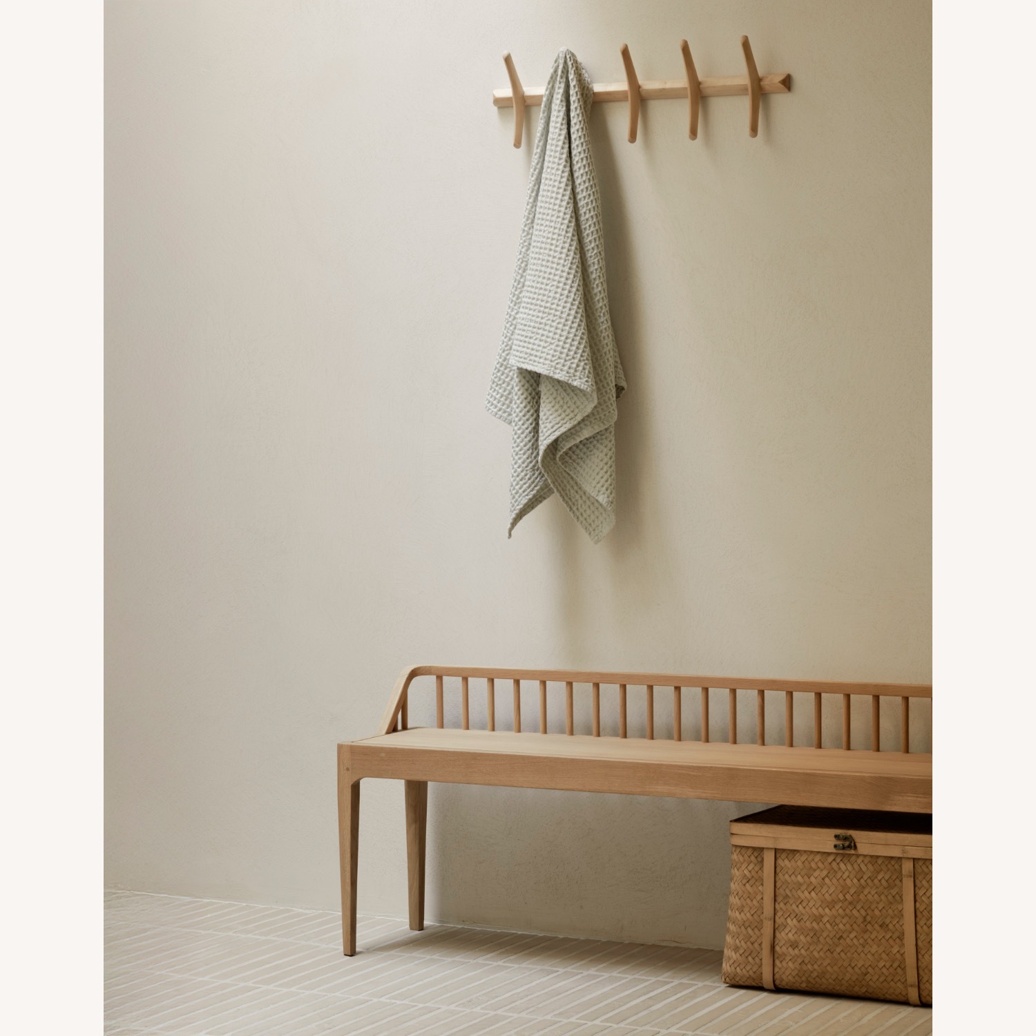 Ethnicraft Spindle Bench in Oak - image-5