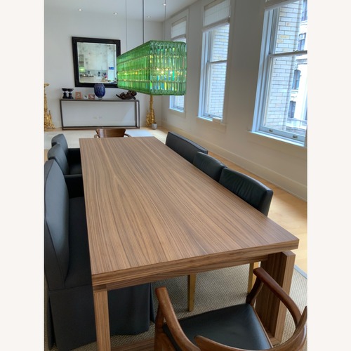 Used Zebra Wood Dining Table for sale on AptDeco