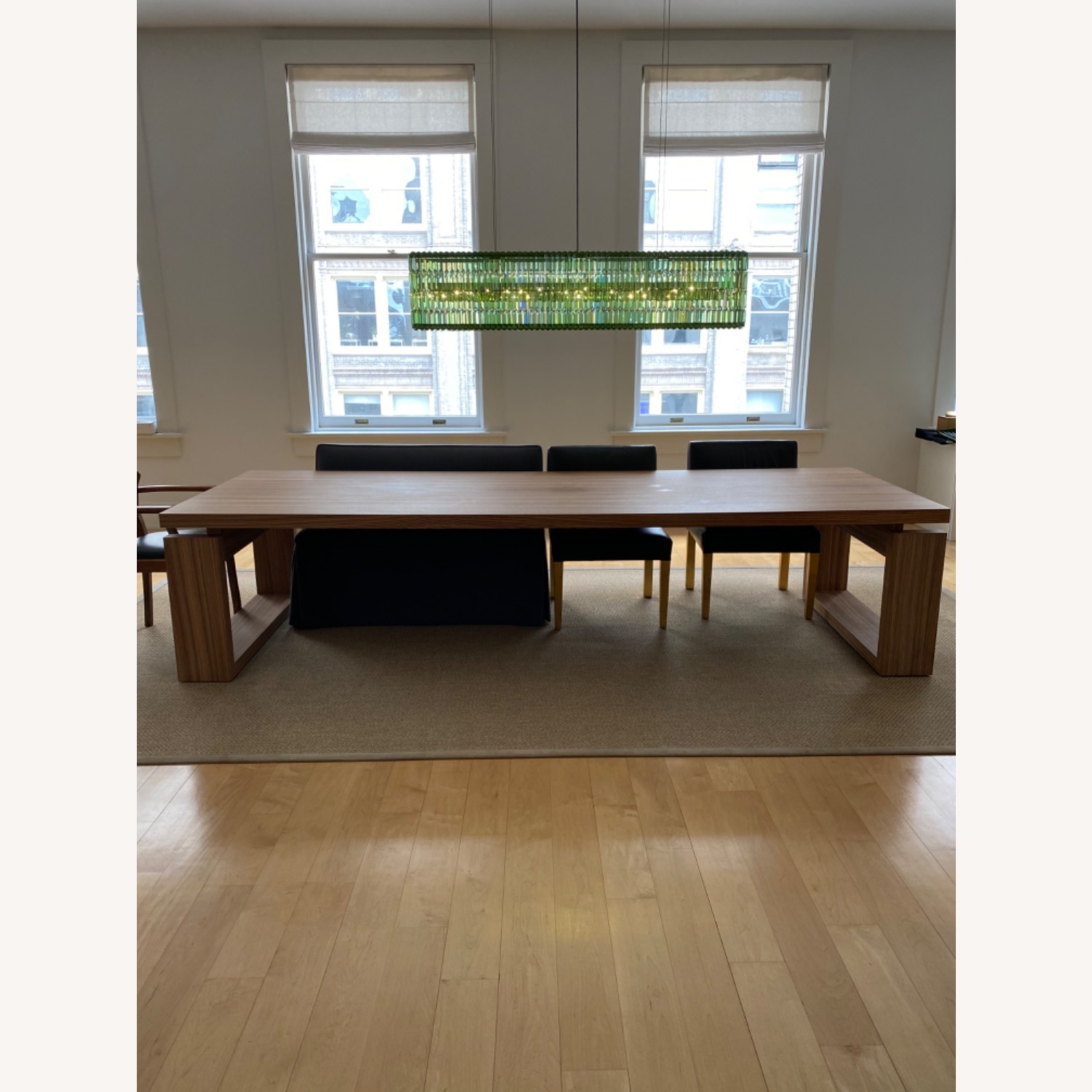 Zebra Wood Dining Table - image-9