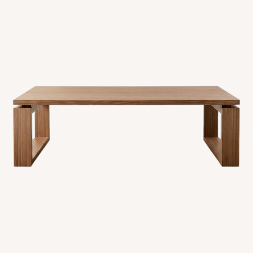 Used Zebra Wood Dining Table for sale on AptDeco