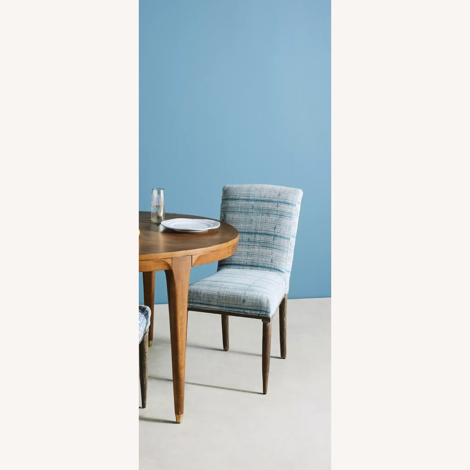 Anthropologie Elza Blue Dining Chairs - image-3
