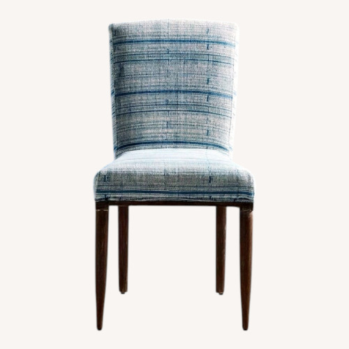 Used Anthropologie Elza Blue Dining Chairs for sale on AptDeco