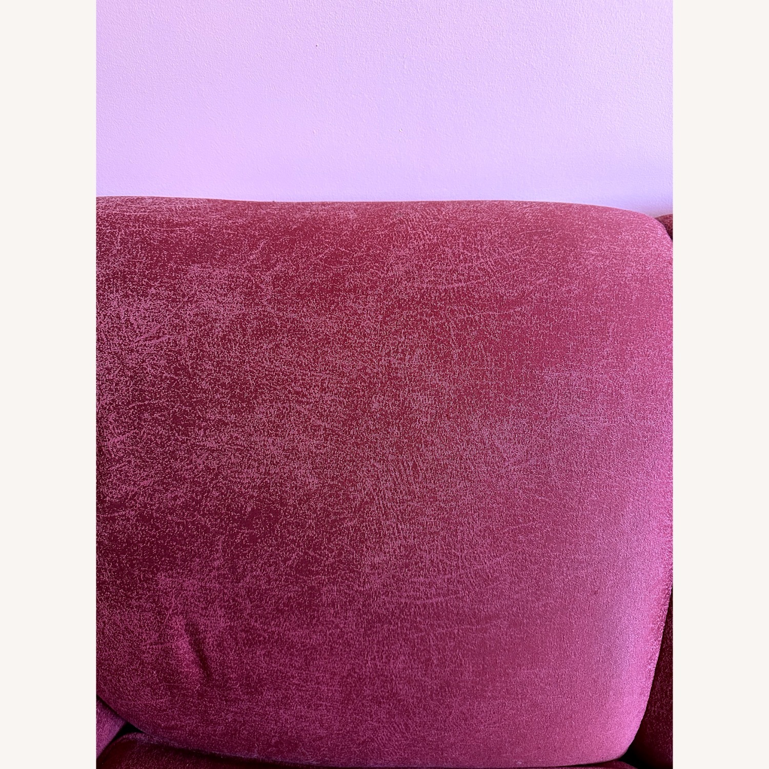 Red 3+ Seater Sofa with Fringe  - image-6