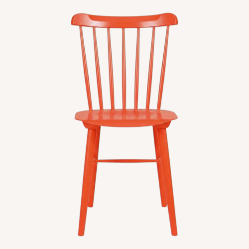 Used Design Within Reach Salt Chair Red Dining Chairs for sale on AptDeco