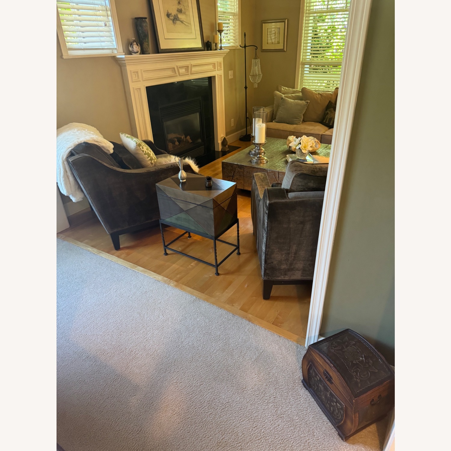 Z Gallery Grey Mushroom Color Chairs  - image-3