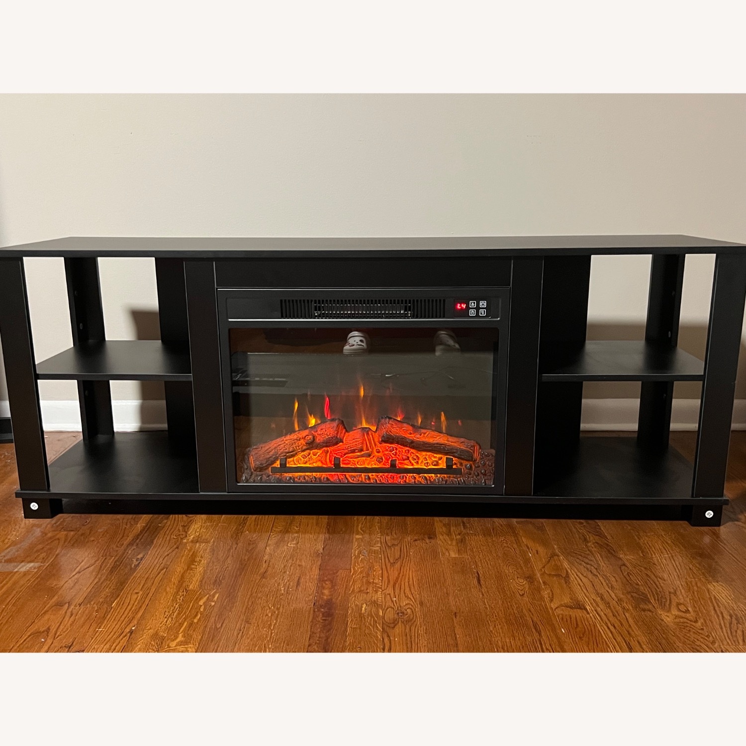 Wade Logan Black Wood Media Storage - image-5