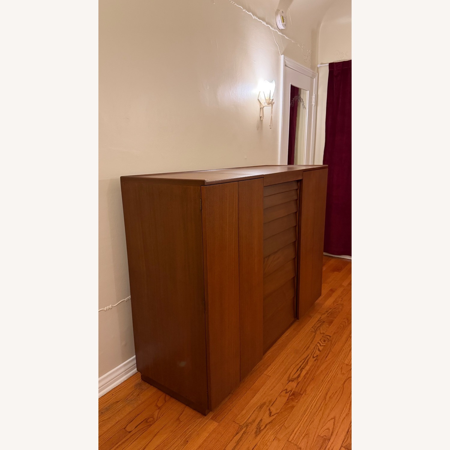 Vintage/Antique Dark Brown Wood Dresser - image-2
