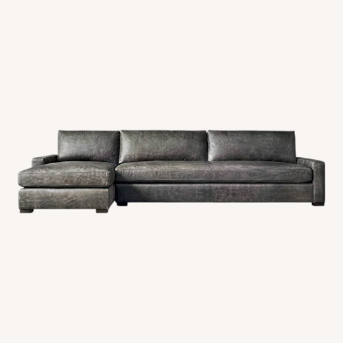 Used Restoration Hardware Maxwell 2 Piece Sectional for sale on AptDeco