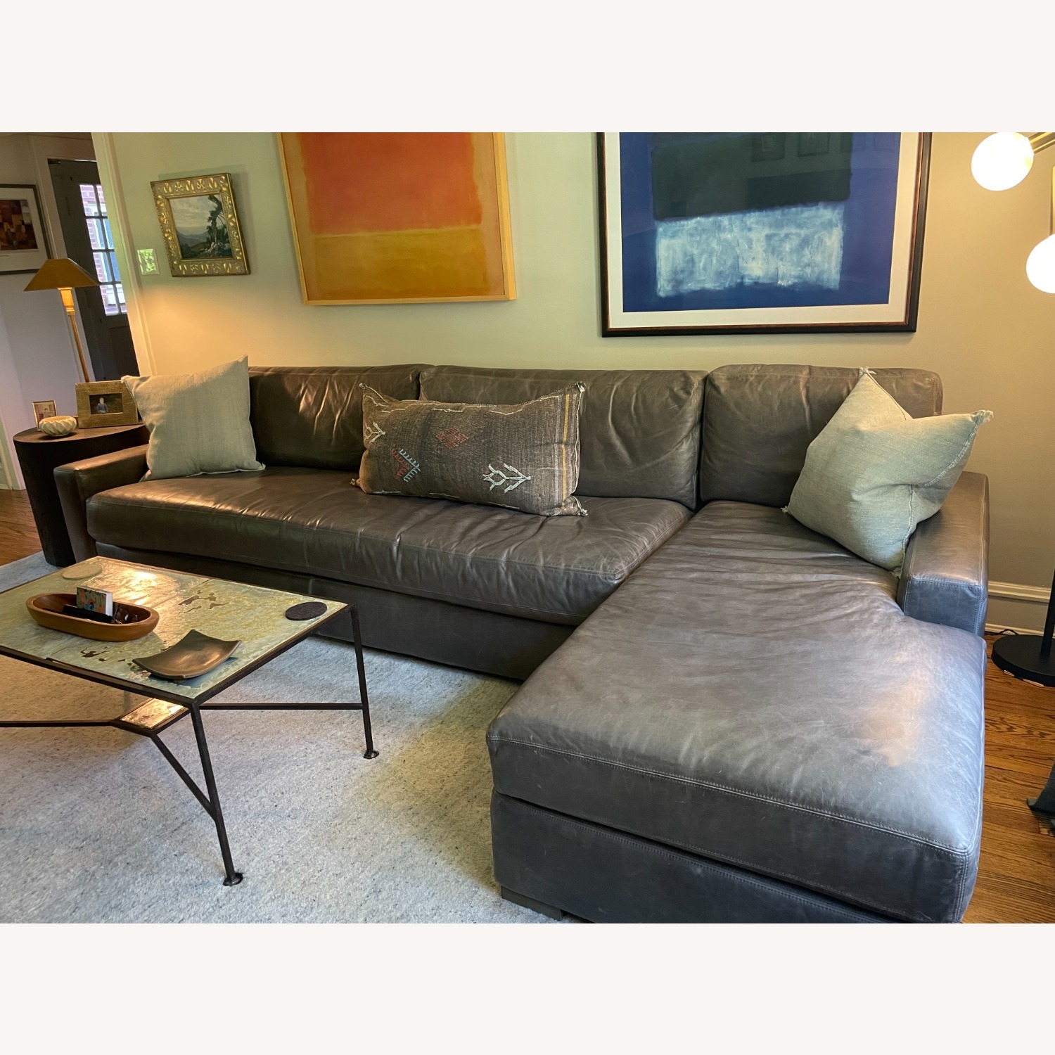 Restoration Hardware Maxwell 2 Piece Sectional - image-3