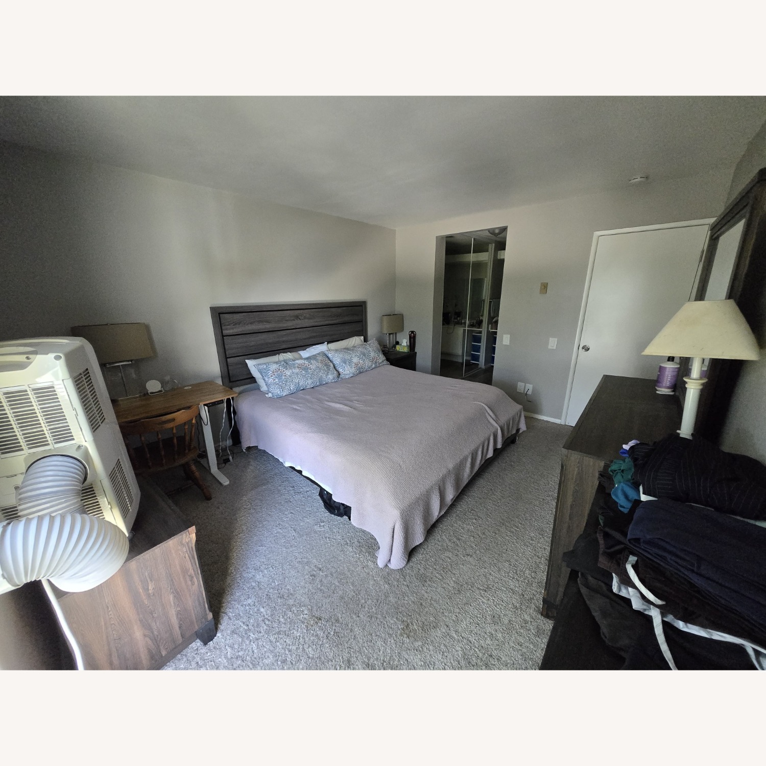 Black Wood King Bed - image-4