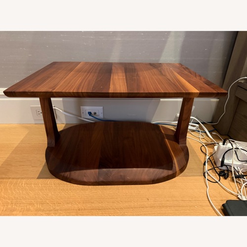 Used 2 Modern Wooden Side Tables for sale on AptDeco