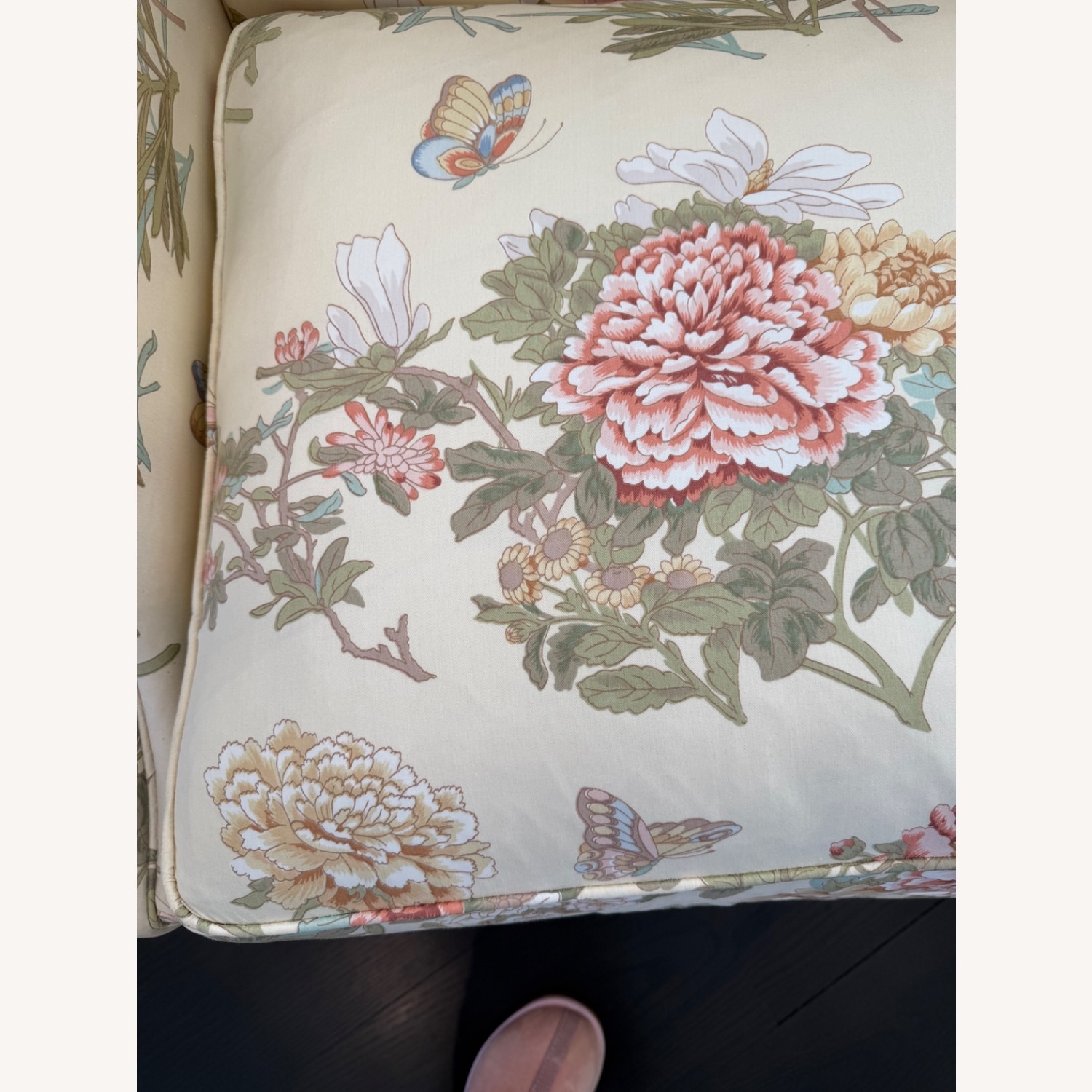 Hickory Chairs Sofa Floral Design  - image-4