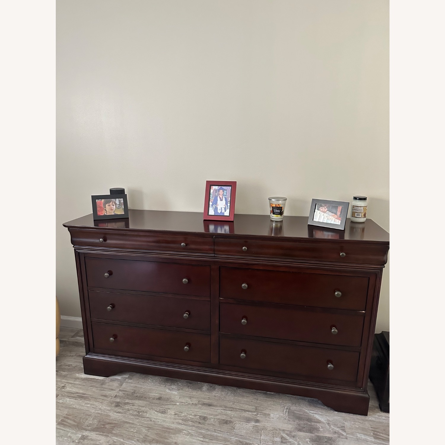 Bloomingdale's Dark Brown Wood Dresser - image-3