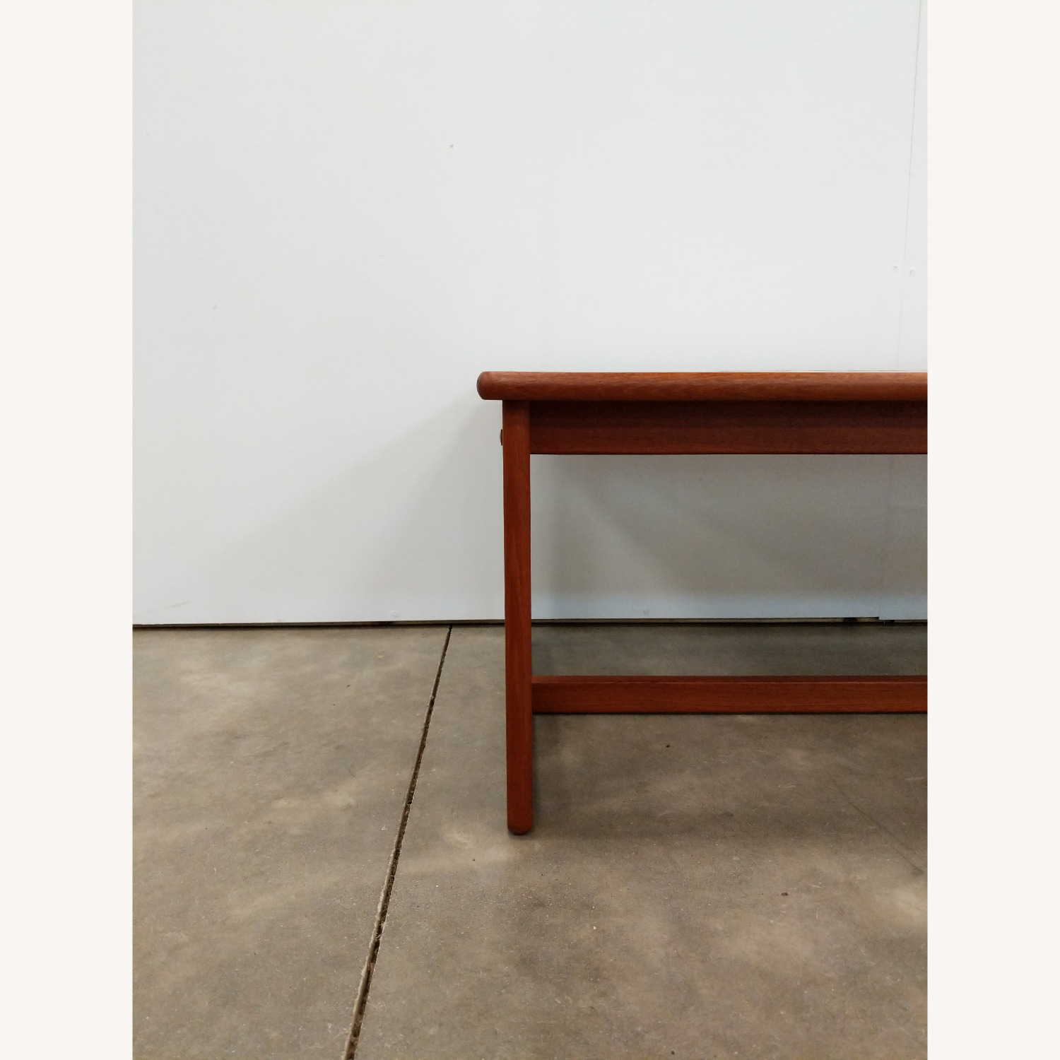 Vintage Danish Modern Teak Coffee Table by Toften - image-6