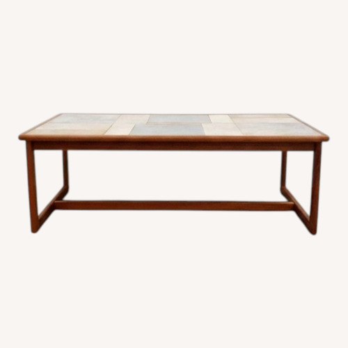 Used Vintage Danish Modern Teak Coffee Table by Toften for sale on AptDeco