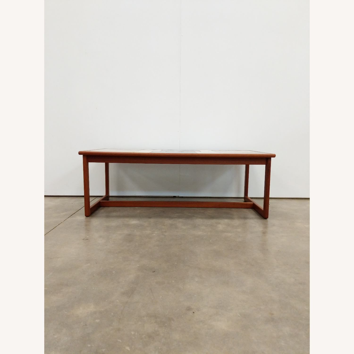Vintage Danish Modern Teak Coffee Table by Toften - image-2