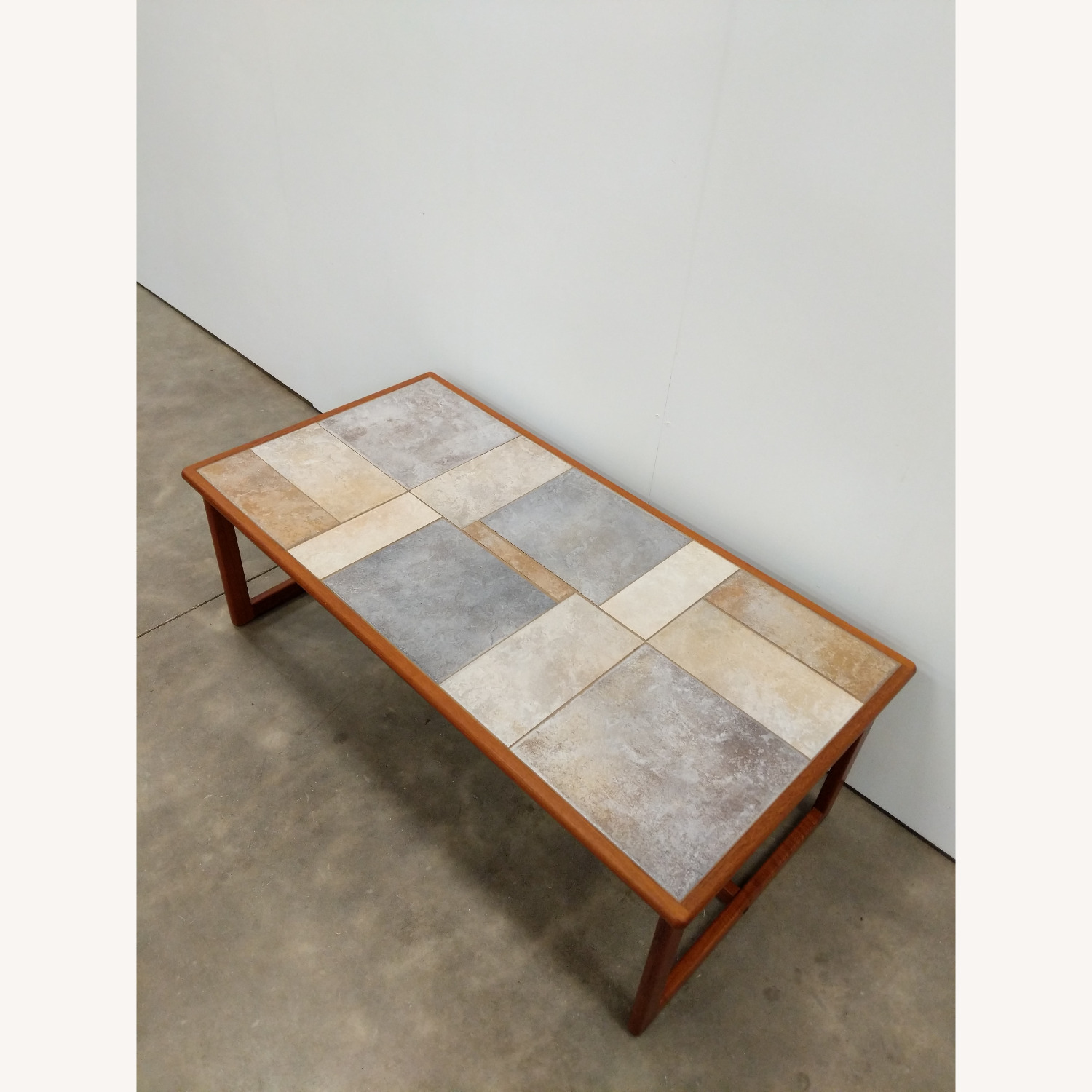 Vintage Danish Modern Teak Coffee Table by Toften - image-4