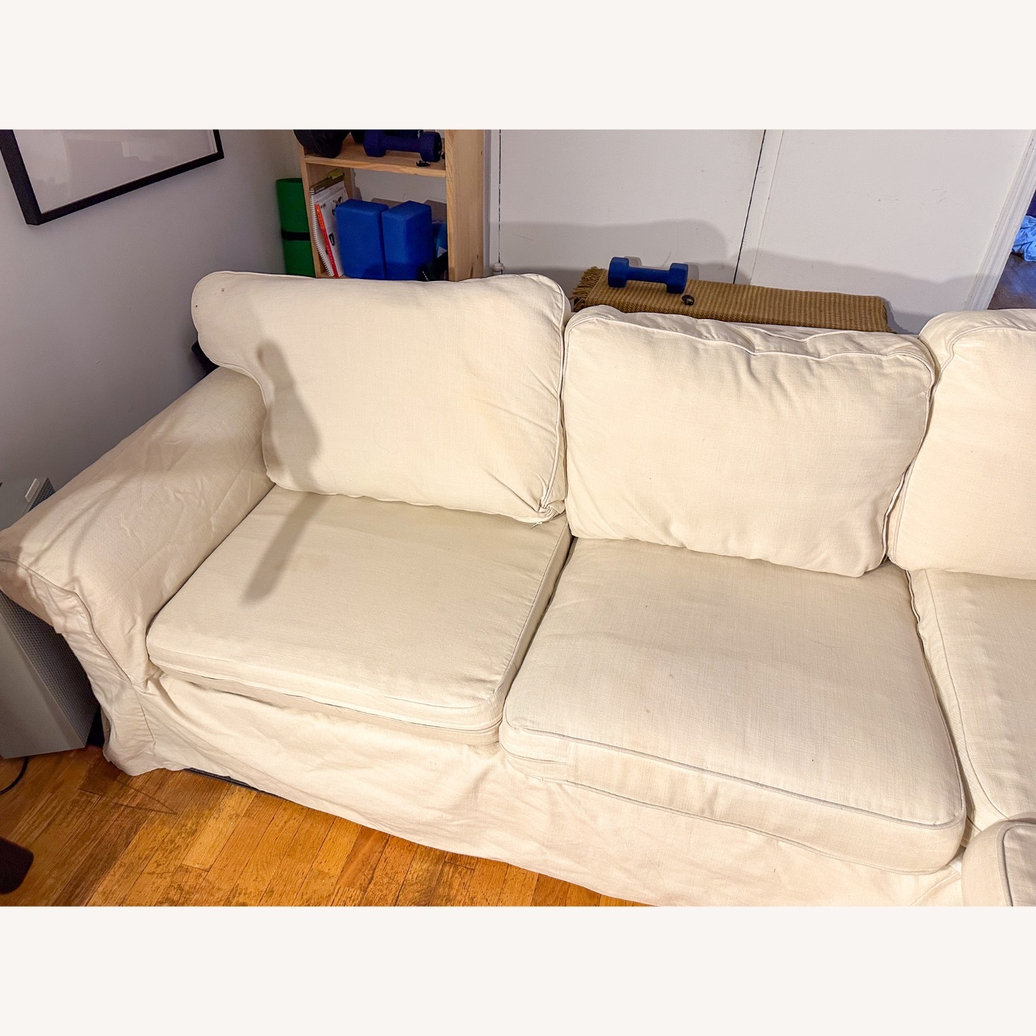 IKEA Ektorp Natural 4 Seater Sectional - image-2