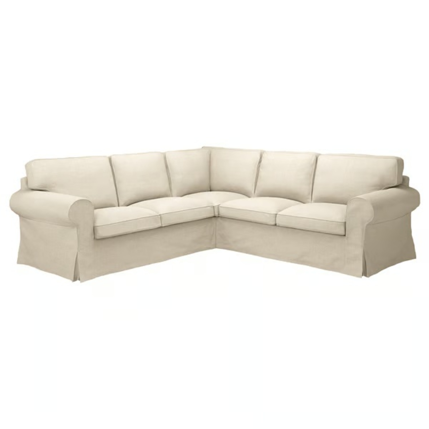 IKEA Ektorp Natural 4 Seater Sectional - image-14
