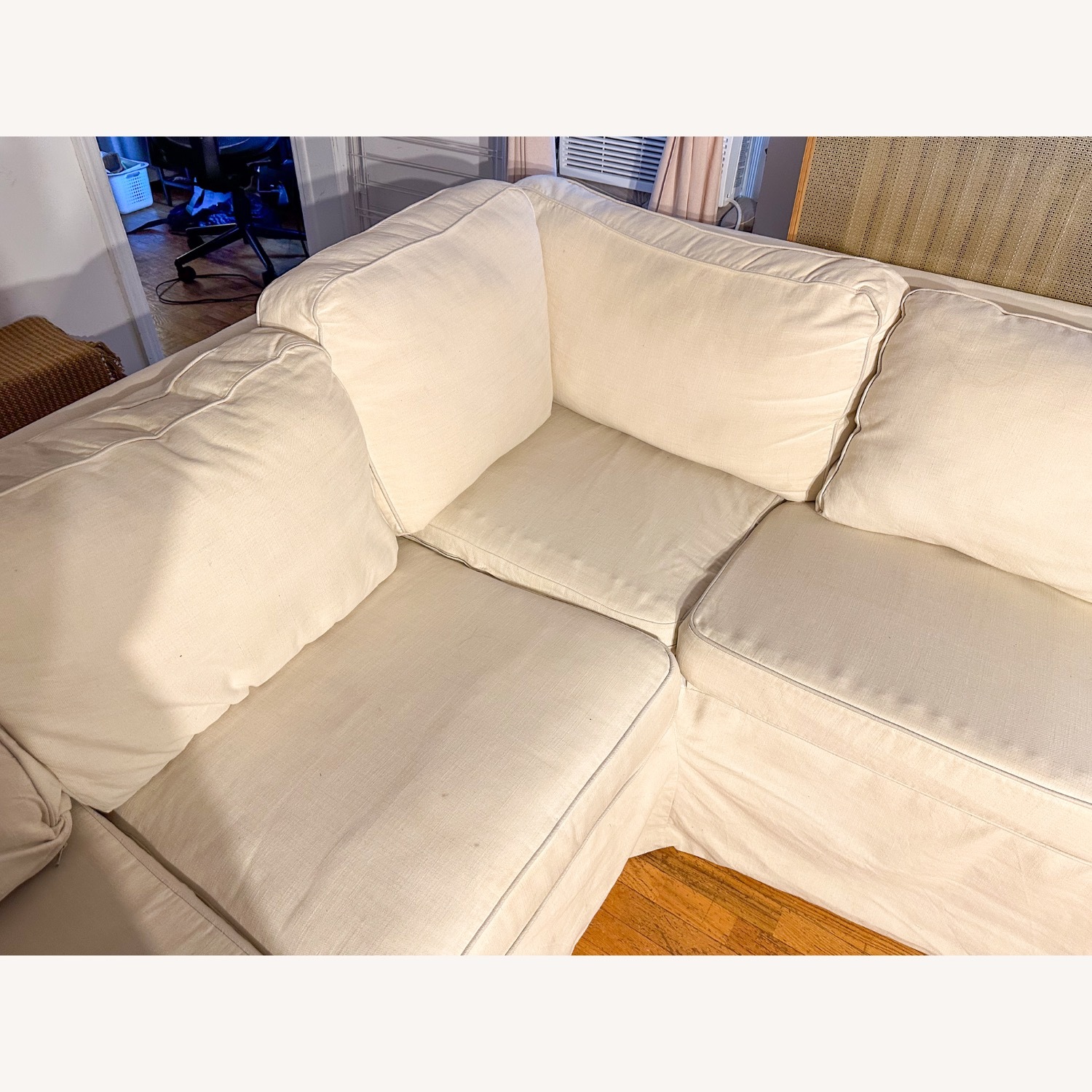 IKEA Ektorp Natural 4 Seater Sectional - image-4
