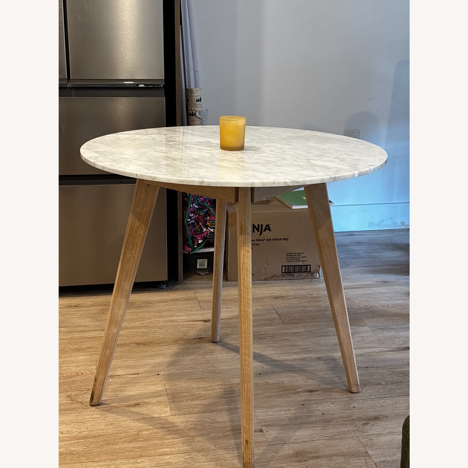 Article White Marble Dining Table - image-2