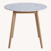 Article White Marble Dining Table