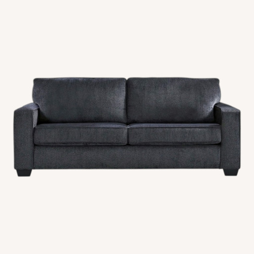 Used Ashley Furniture Blue Fabric Altari Queen Sleeper Sofa for sale on AptDeco