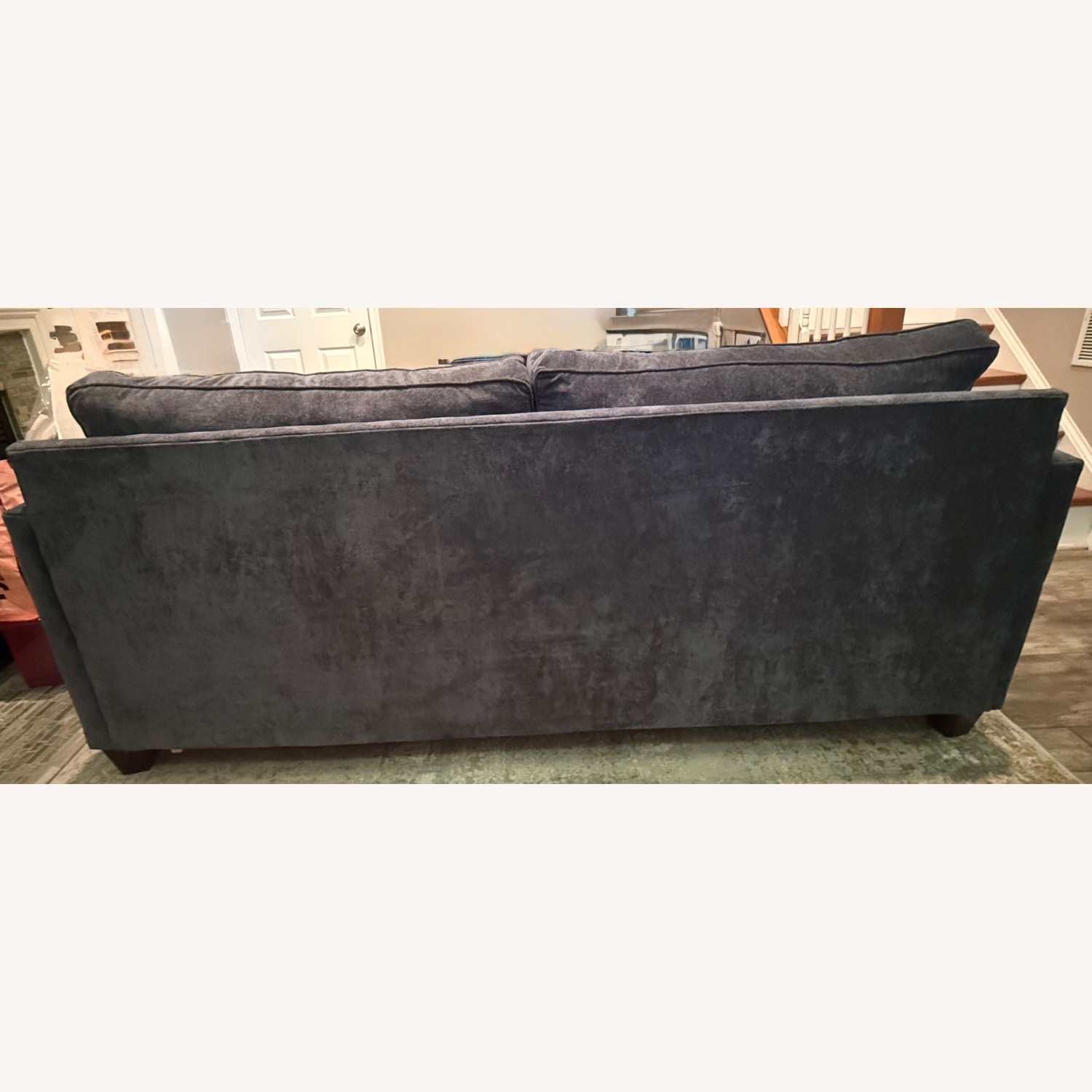 Ashley Furniture Blue Fabric Altari Queen Sleeper Sofa - image-2