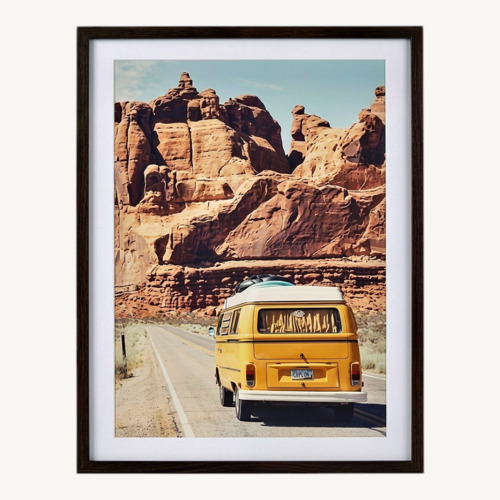 Used Framed Volkswagen Westfalia Camper Photo for sale on AptDeco