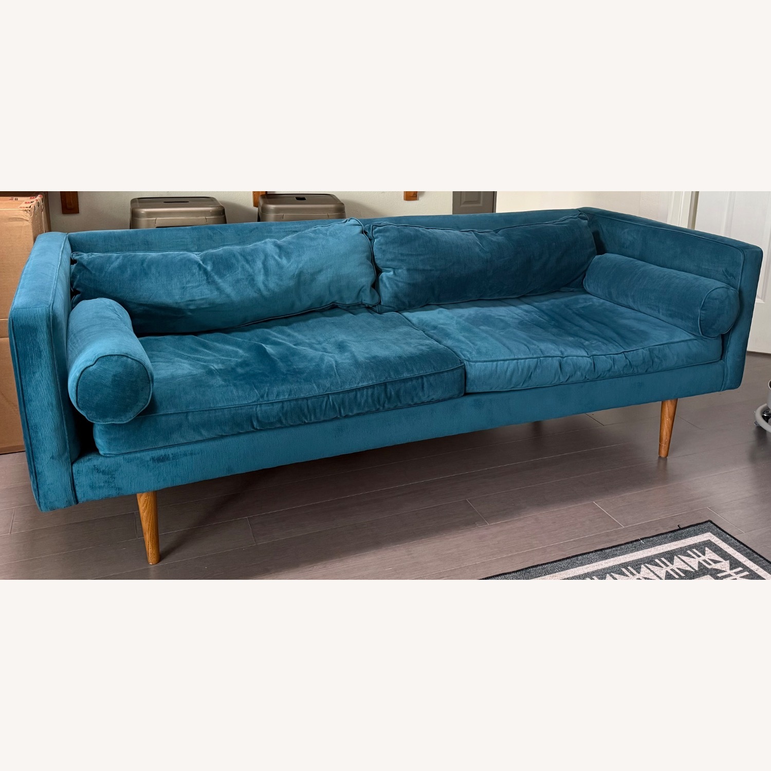West Elm Monroe Mid-Century Sofa - image-2