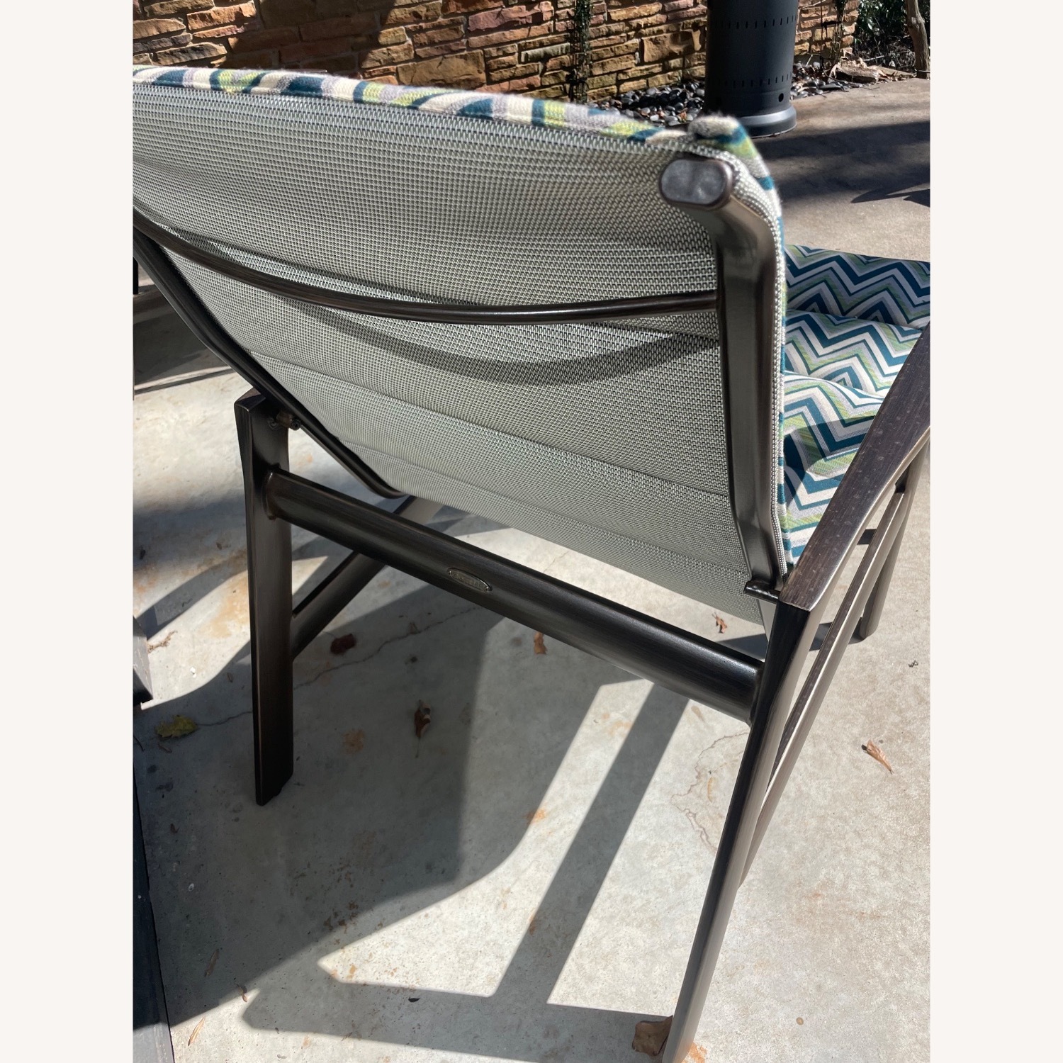 Castelle Berkeley Green Aluminum Patio Furniture - image-3