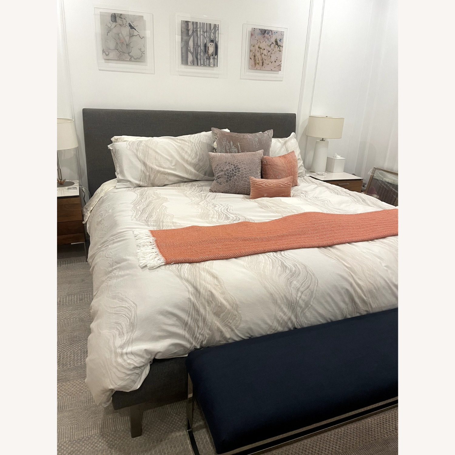Room & Board Ella Mid-Century Modern King Bed Frame - image-5