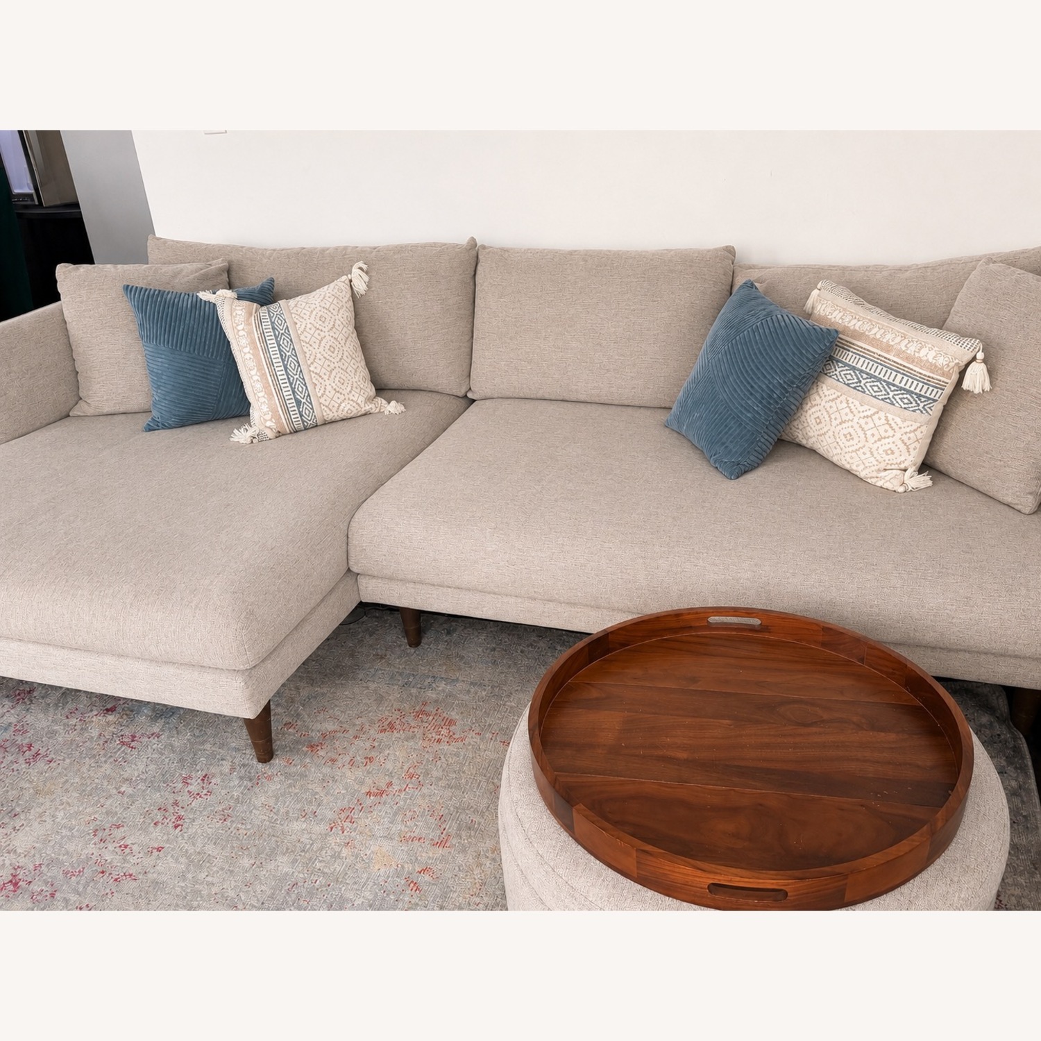 Joybird Lewis Sectional, Merit Dove Color - image-2